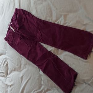 🏫 3 for $10 NWT Maroon Velvet Pants